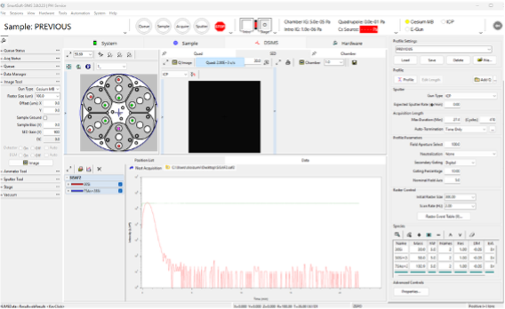 SmartSoft-SIMS Operation Screen