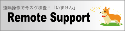遠隔操作で今スグ検査！「いまけん」 Remote Support